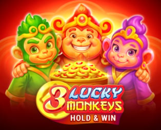
                            3 Lucky Monkeys Hold & Win