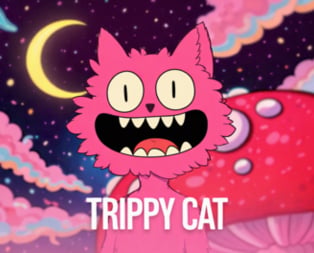 Trippy Cat