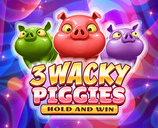 3 Wacky Piggies Hold and Win