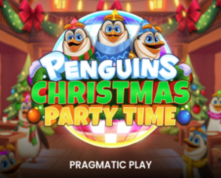 Penguins Christmas Party Time