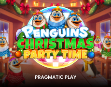 Penguins Christmas Party Time