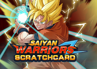 Saiyan Warriors Scratchcard