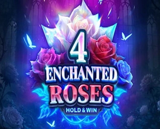 
                            4 Enchanted Roses: Hold&Win