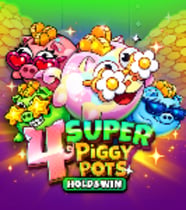 
                            4 Super Piggypots: Hold&Win